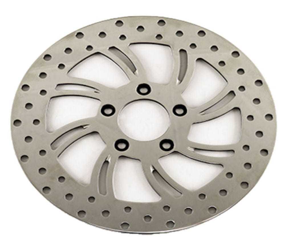 Ultima, 11.8" Stainless Steel Vortex Front Right Side Brake Rotor Disk 2006-2018 Harley