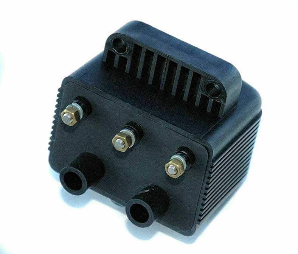 Ultima, 12V Single Fire 3 Ohm Coil Harley 45000 Volt Bobber Chopper Custom Softail Rigid