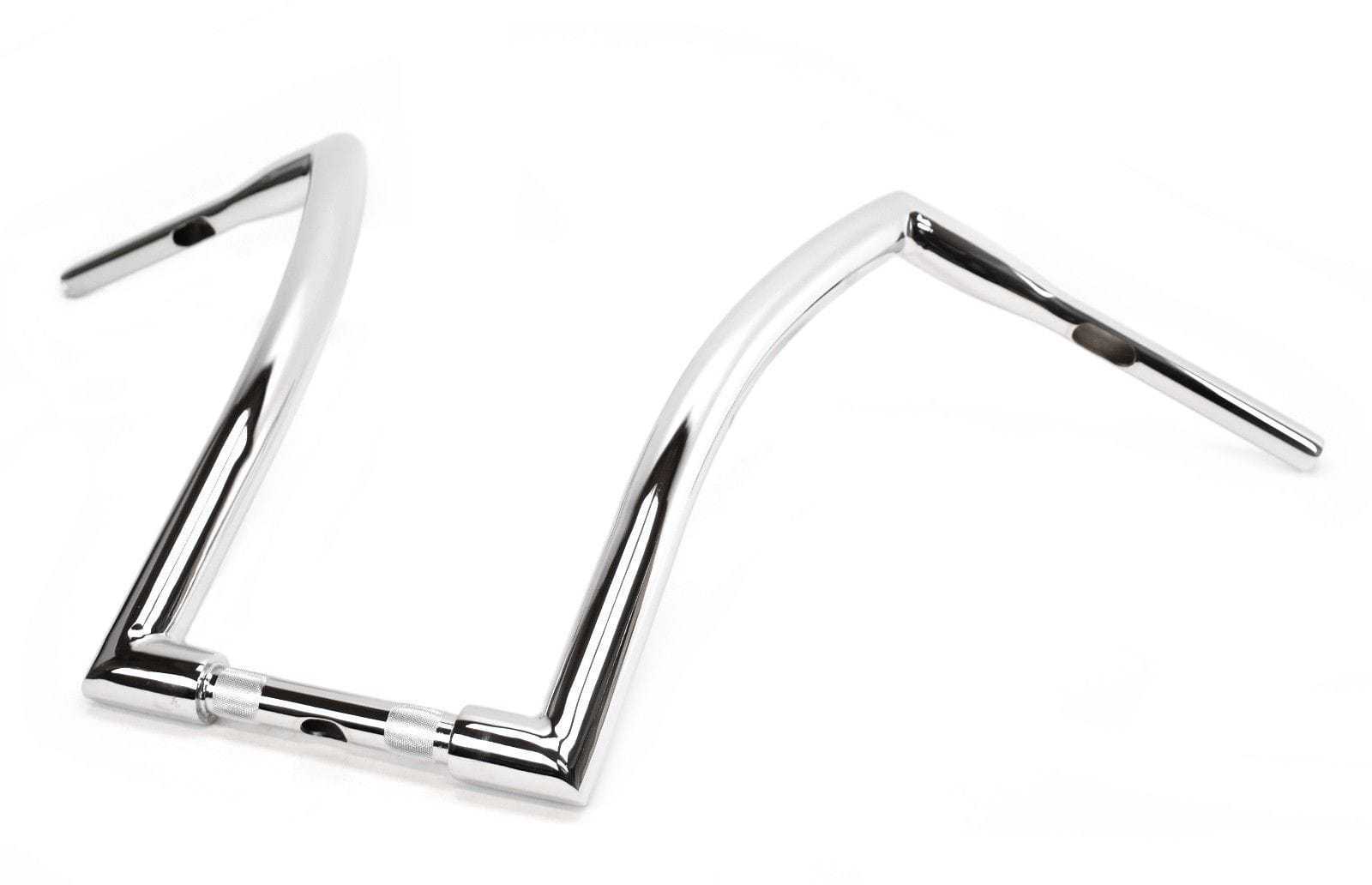 DNA Specialty, 14" Chrome Fat Monster Ape-Hanger Apes Handlebars Harley Softail Dyna Sportster