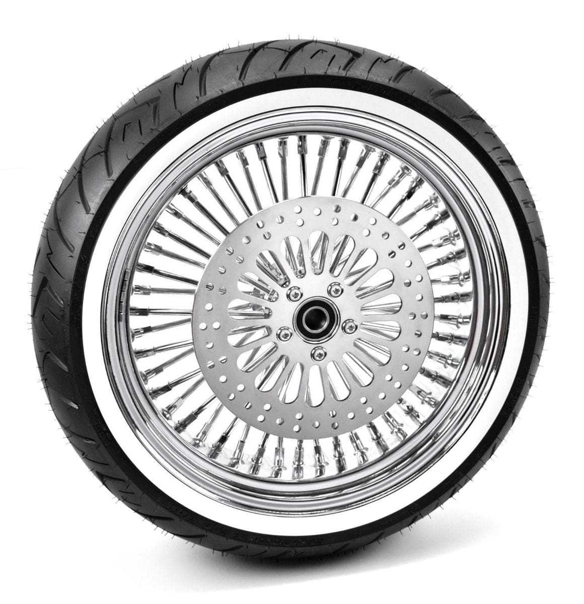 DNA Specialty, 16 X 5.5 52 Fat Mammoth Spoke Rear Wheel Rim WW Shinko Tire 09-21 Harley Touring