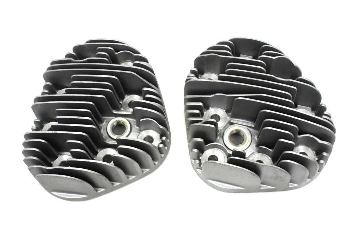 V-Twin Manufacturing, 45" WL Flathead 6:1 High Compression Flat Cylinder Head Set Aluminum Harley WLA