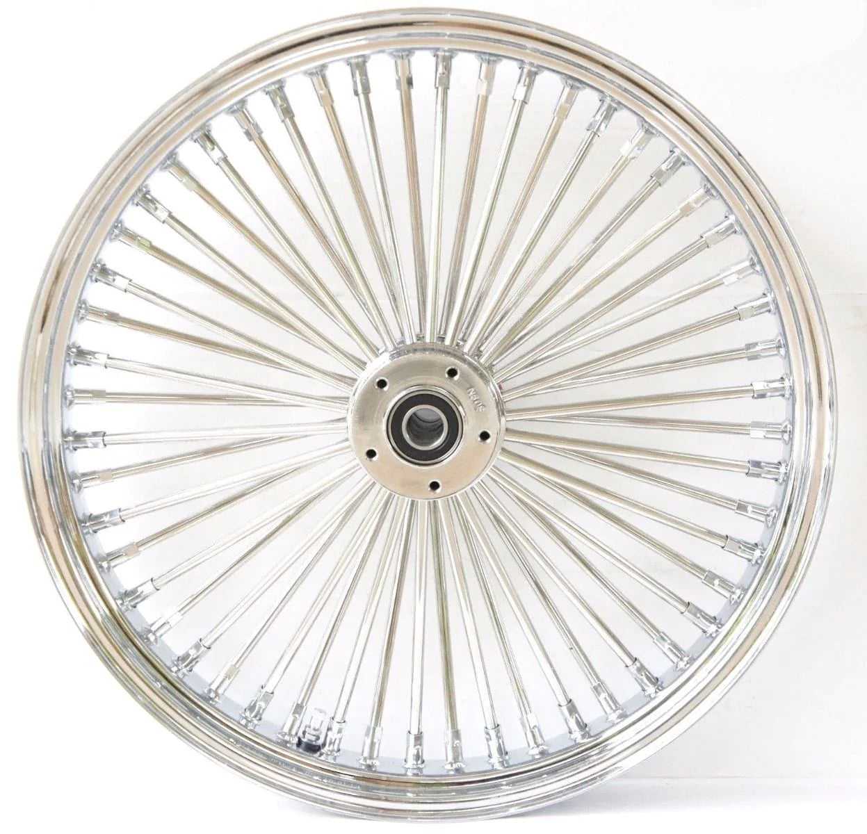 Ultima, 48 King Spoke Fat 23 X 3.5 Front Wheel Rim 2008-2021 Touring Chrome Single Disc