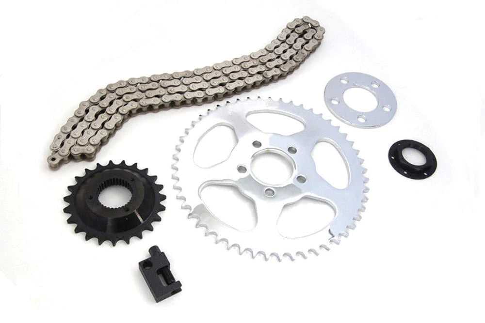 V-Twin Manufacturing, 530 Chain Sprocket Final Drive Conversion Kit 06-17 Harley 883 1200 Sportster XL