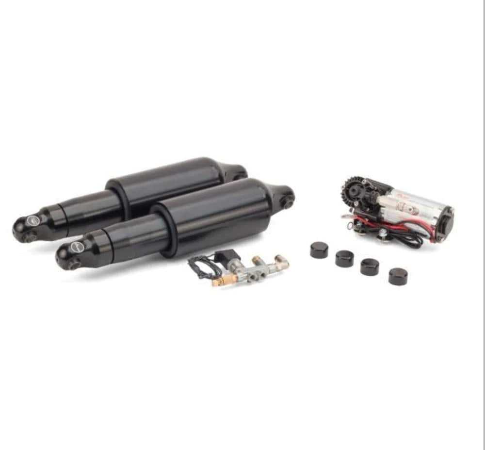 Arnott, Arnott Black Adjustable FOX Air Suspension V-Rod Muscle Night Harley 07-2017