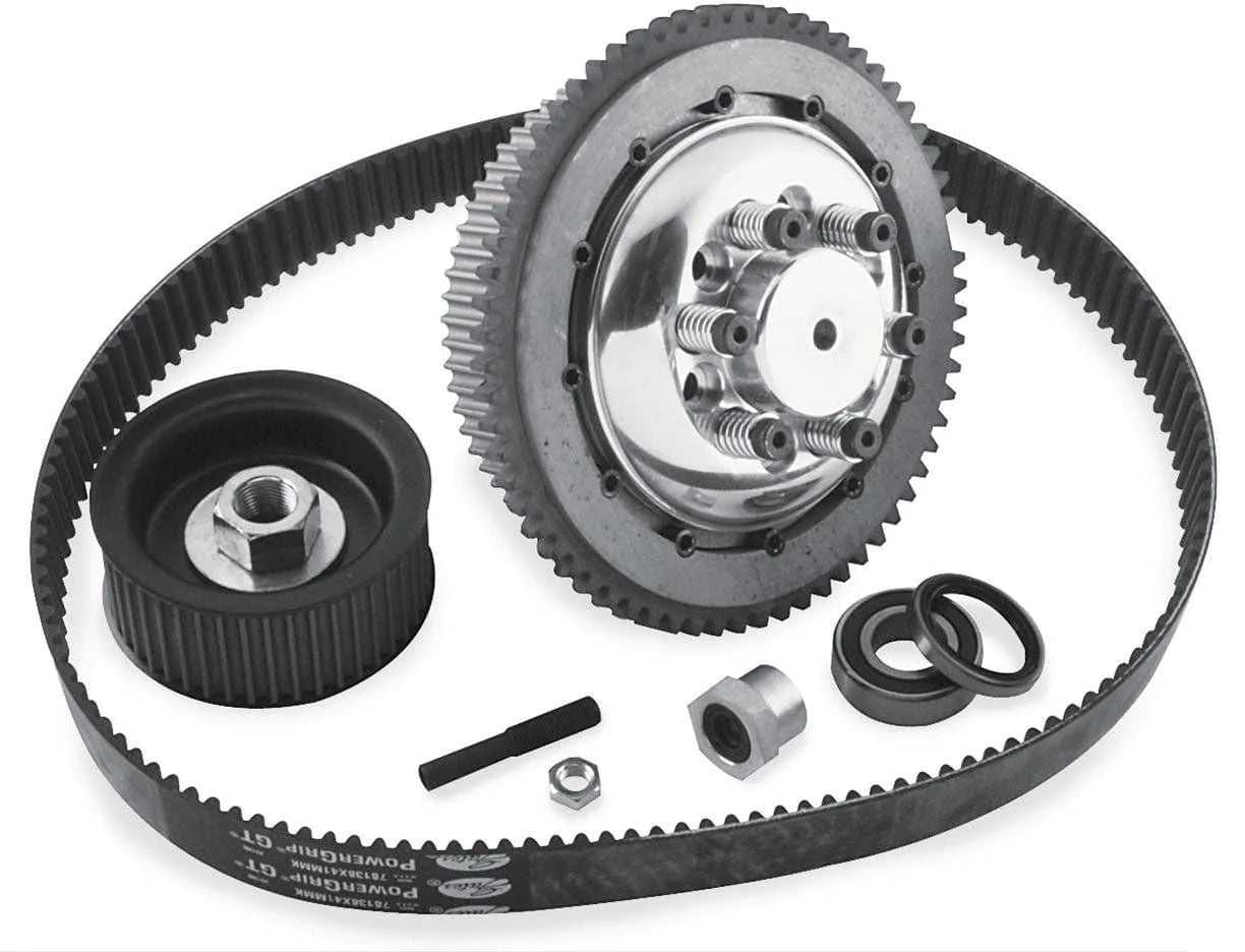 Belt Drives LTD., BDL Enclosed Closed 8mm 1.5" Belt Drive Primary Kit Clutch Harley Softail 90-06