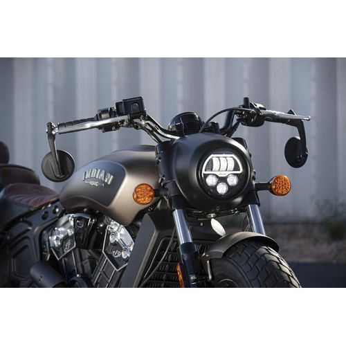 No Longer Available, Bar End Mirror Black by Polaris