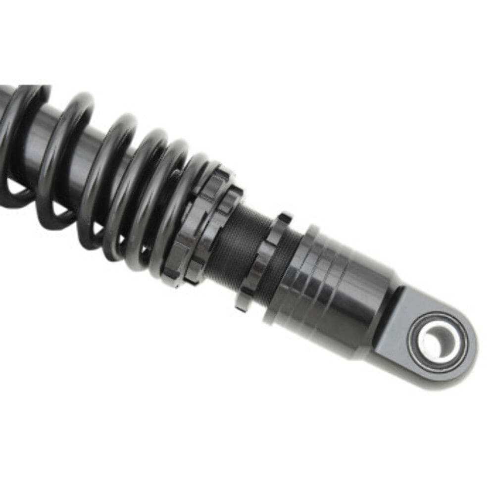 Drag Specialties, Black 13" Rear Coil Overs Shocks Ride Adjustable Harley Touring Nitrogen Gas 85+