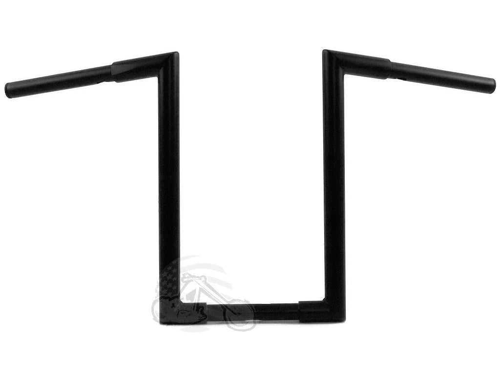 HardDrive, Black 16 1-1/4" Z Bars Handlebars Ape Hangers Harley Bobber Chopper Custom Dyna