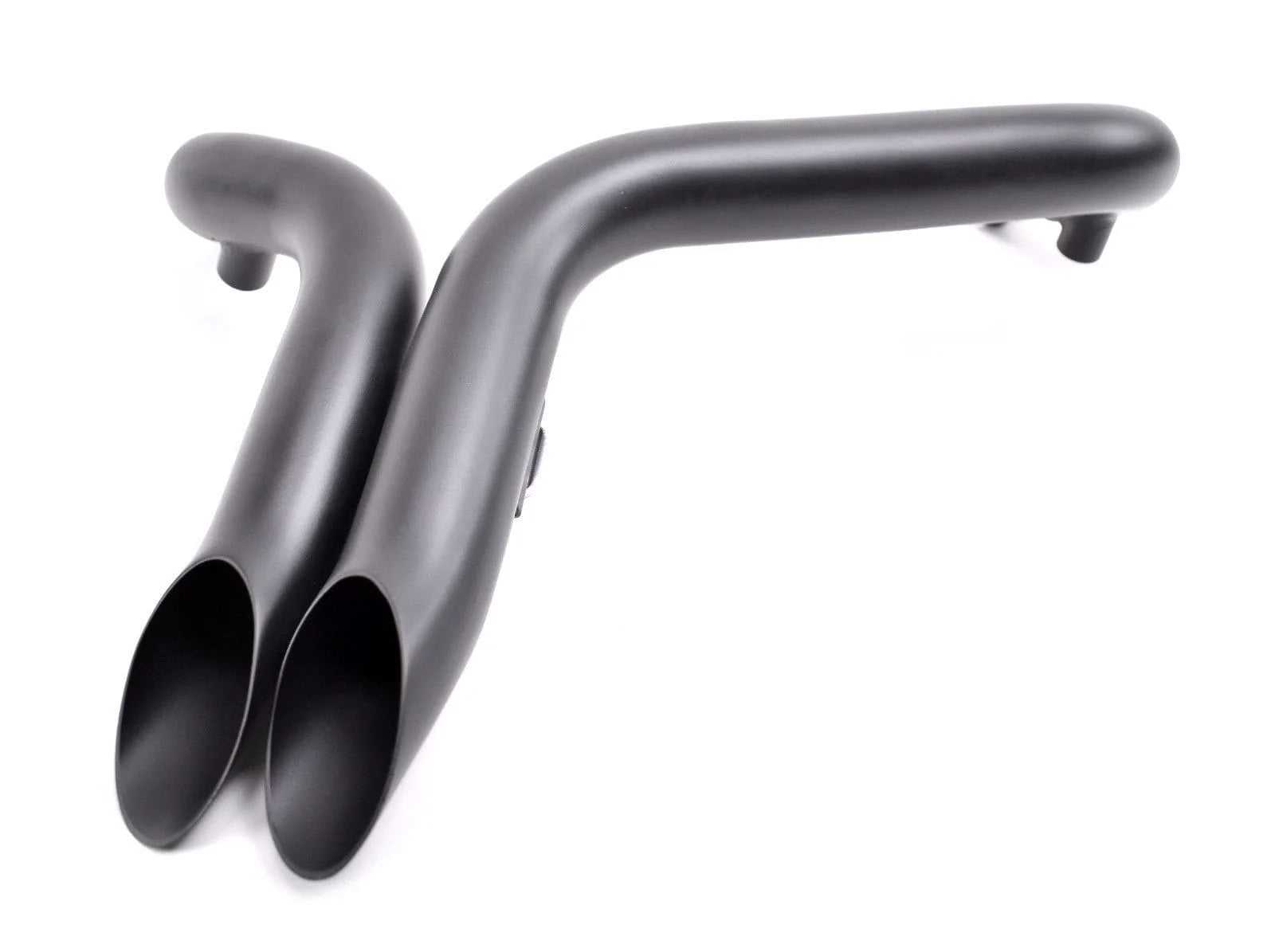 American Classic Motors, Black 2" L.A.F LAF Drag Pipes Exhaust Harley Softail Chopper Custom Bobber 84-17