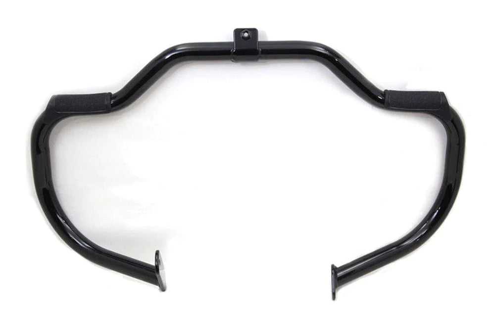 V-Twin Manufacturing, Black Highway Bars Engine Guard Crash Bar 86-99 Harley Heritage Softail Fatboy