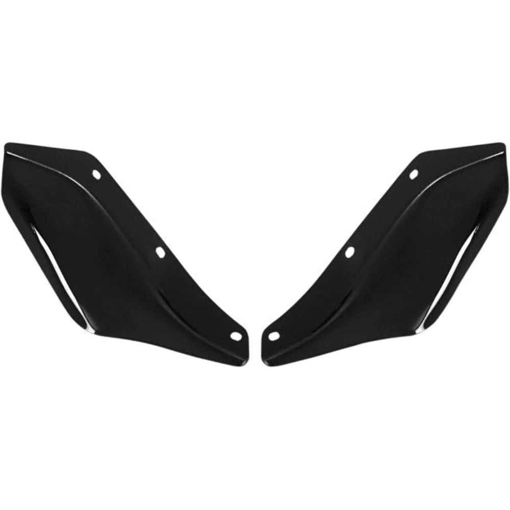 Memphis Shades, Black Pair Memphis Shades Fairing Wind Deflectors Harley Touring Bagger Dresser