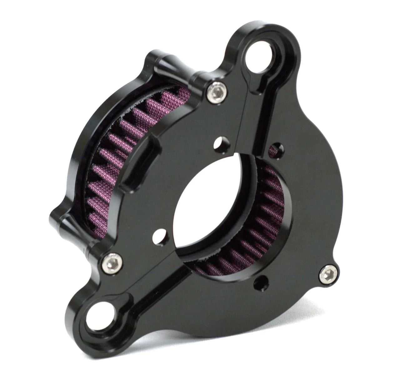 American Classic Motors, Black See-Thru Air Cleaner Kit Intake Filter Harley Twin Cam Stage 1 High Flow