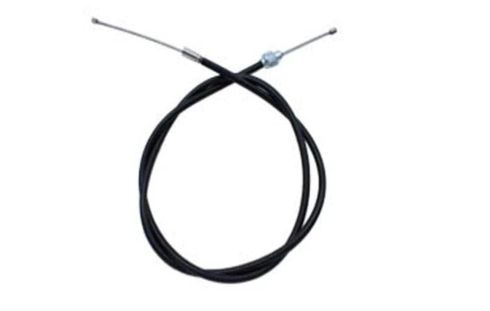 V-Twin Manufacturing, Black Stock Length 59.5 Clutch Cable w/ Adjuster Early Harley Ironhead Sportster