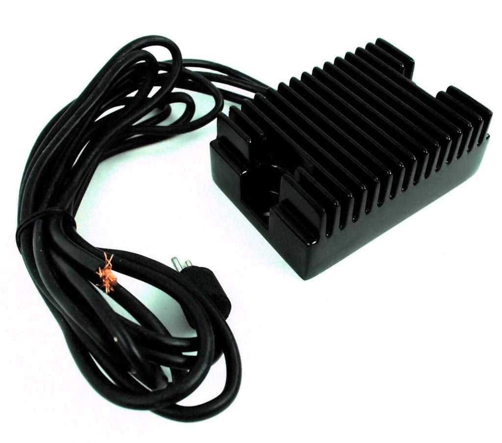 Drag Specialities, Black Voltage Regulator Harley Davidson 1984-1990 XL XLH 883 1100 1200 Sportster