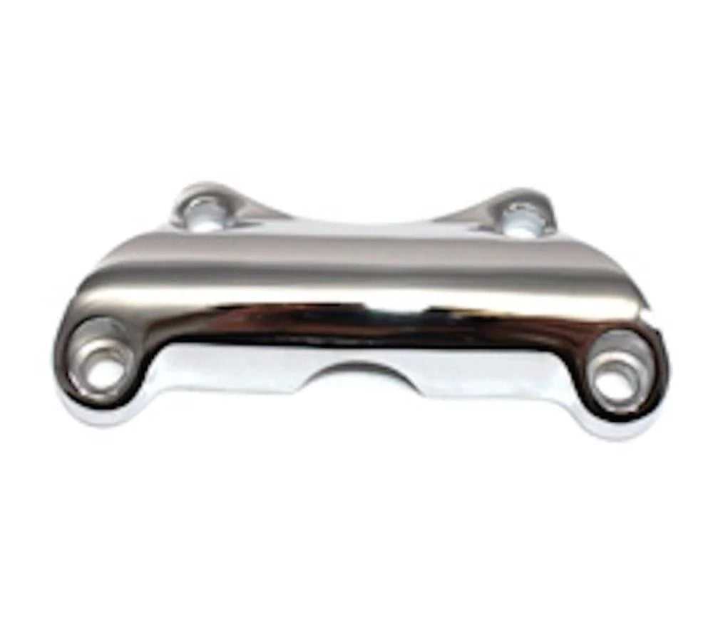 V-Twin Manufacturing, Chrome 1" Piece Handlebar Apehanger Apes Riser Top Clamp Harley Touring Bagger