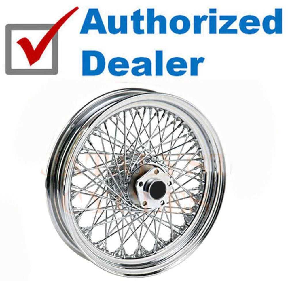 Ultima, Chrome 16 X 3 80 Spoke Rear Wheel Rim 1984-99 Harley Softail Dyna Sportster FXR