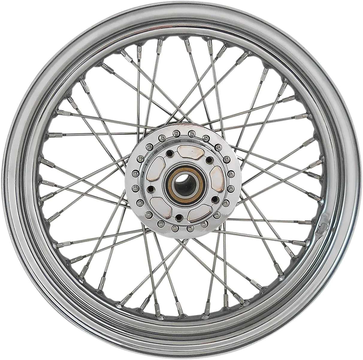 Drag Specialities, Chrome 16" x 3" 40 Spoke Front Wheel Rim Harley Sportster XL 1200 883 2010-2020