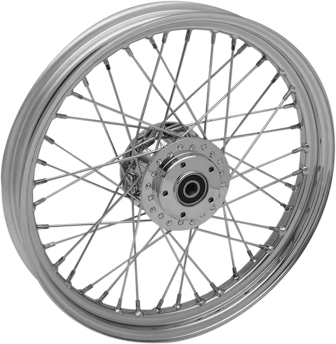 Drag Specialities, Chrome 19" 2.5" 40 Spoke Front Wheel Rim Harley Sportster XL Roadster 883 10-12