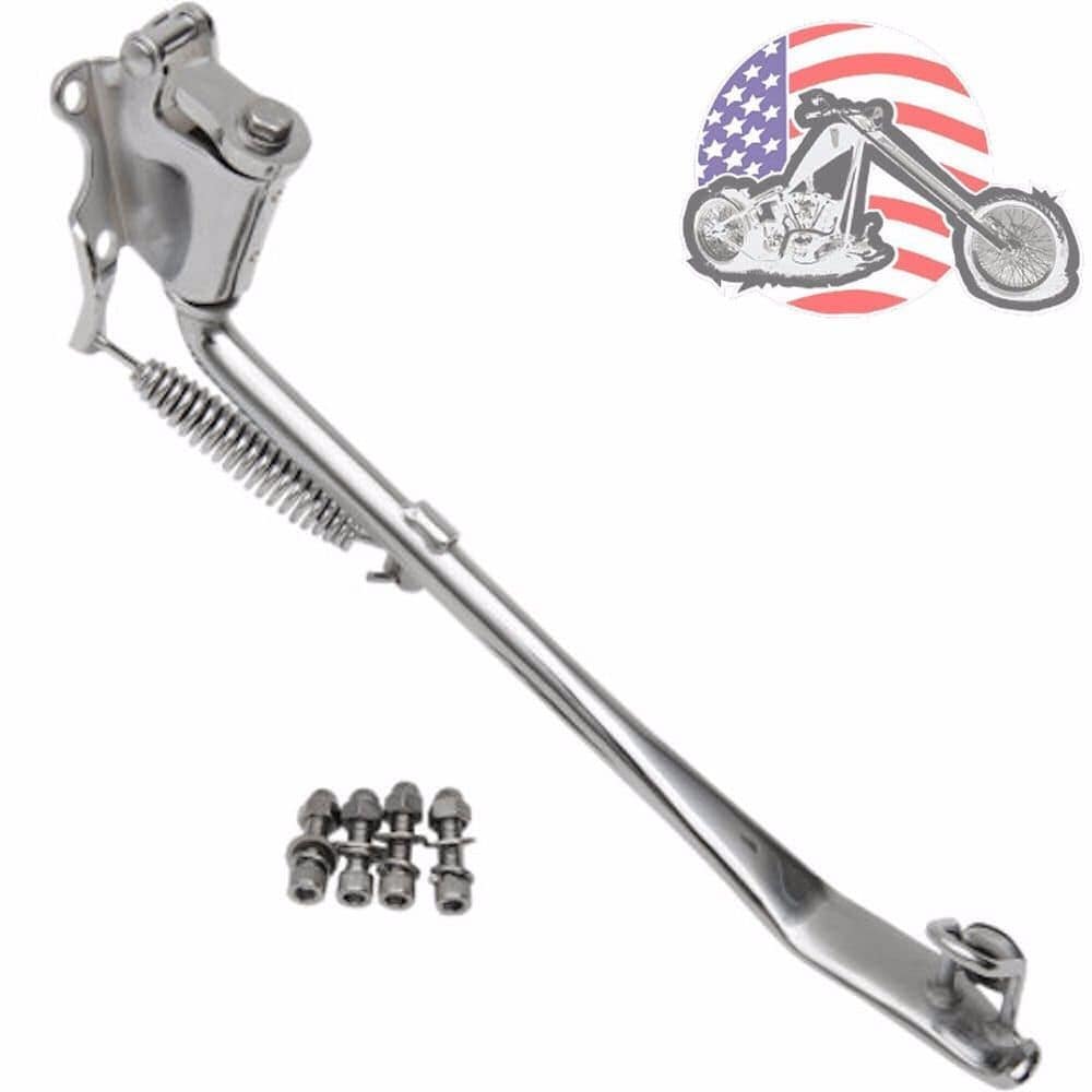 Biker's Choice, Chrome Kickstand Kit Jiffy Stand Assembly Evo 1989-1999 Harley Softail 50087-89A