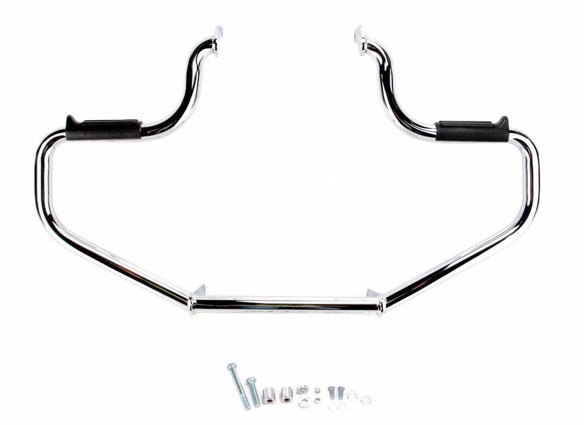 Lindby, Chrome Lindby Multibar Engine Guard Highway Bar Crash w/ Pegs Yamaha V-Star 1300