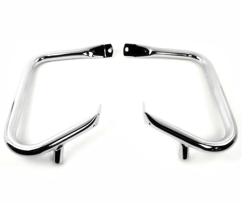 V-Twin Manufacturing, Chrome Rear Buffalo Frame Crash Engine Guard Bar 1997-2013 Harley Touring FLT