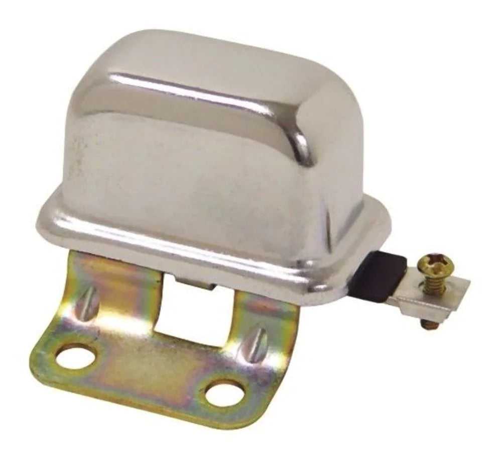 Mid-USA, Chrome Replica High Quality Delco Remy Style Starter Relay Harley Ironhead FLH