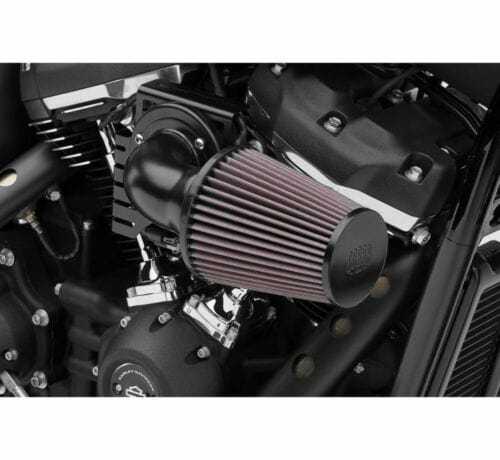 Cobra, Cobra Black Cone Air Intake 90 Degree Elbow K&N Filter Cleaner Harley Softail 18