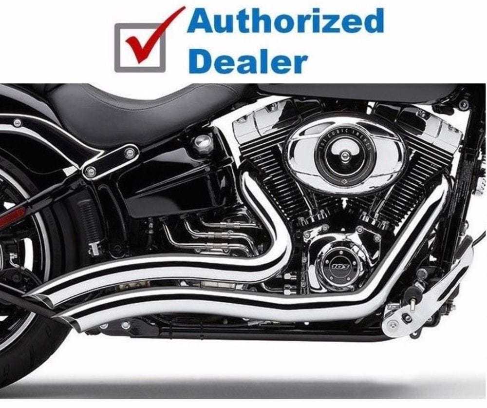 Cobra, Cobra Chrome Speedster Swept Shorts Exhaust System Pipes 2013-2017 Breakout FXSB