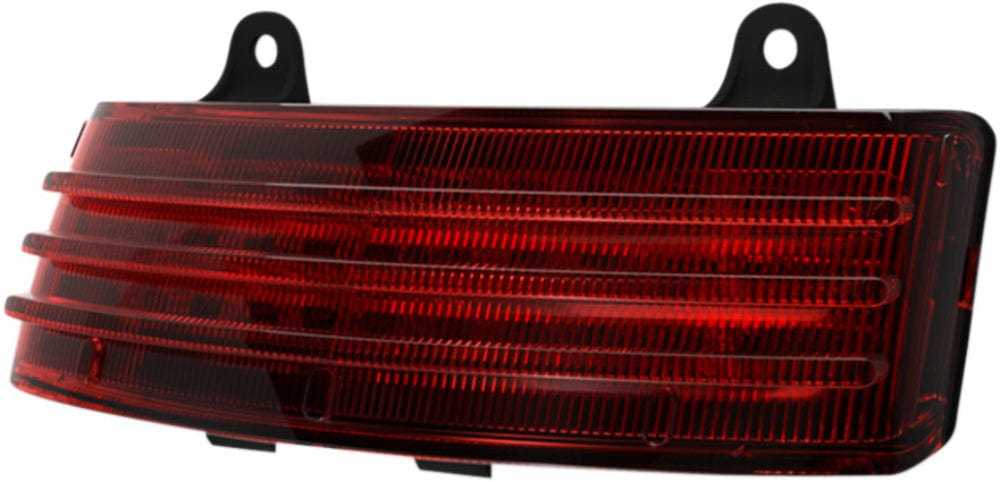 Custom Dynamics, Custom Dynamics ProBeam Rear Fender Red LED Tri Bar Light Harley Touring 14+