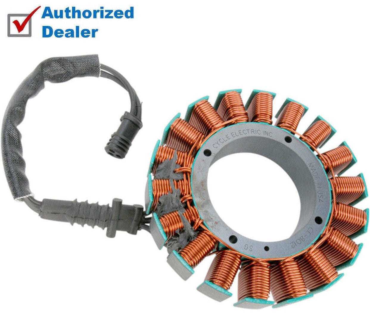 Cycle Electric, Cycle Electric Repl OEM 29987-06A Stator 3-Phase 50 Amp For Harley Touring 06-16