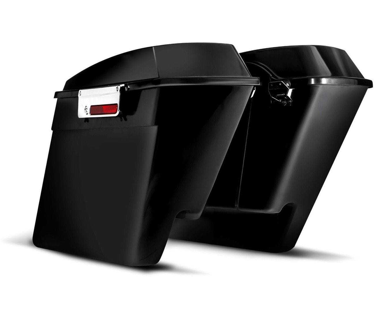 DNA Specialty, DNA 4" Stretched Extended ABS Saddlebags Bag Latches Harley Touring Bagger 93-13