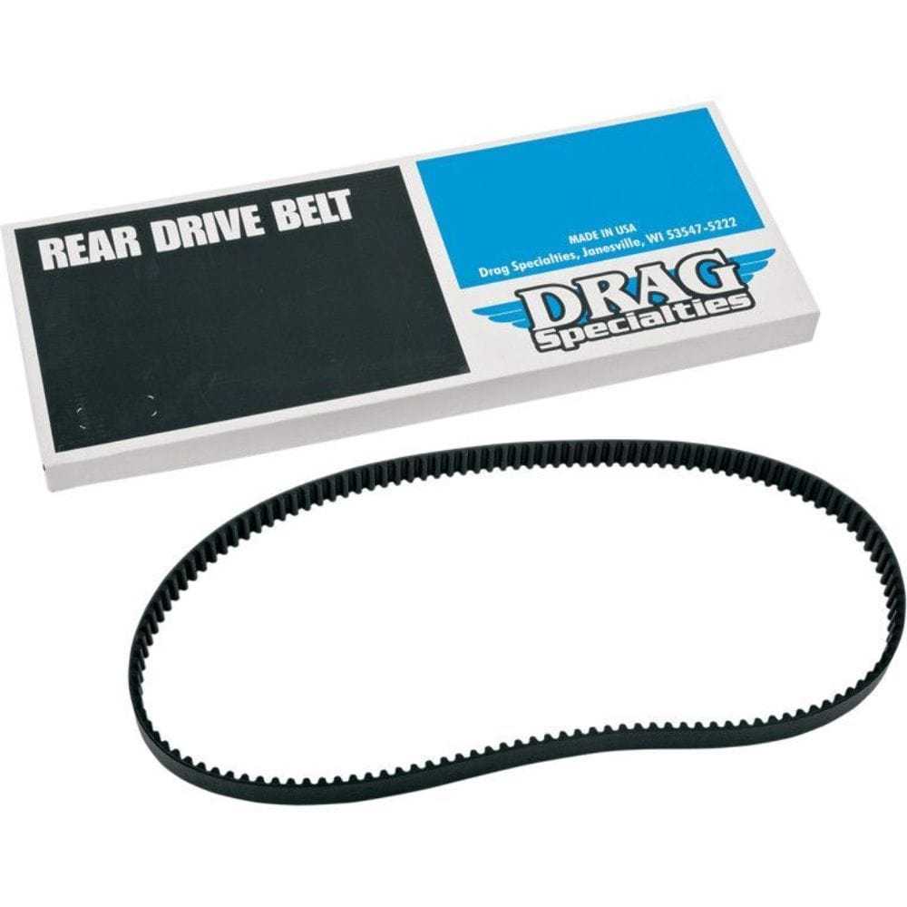 Drag Specialties, Drag 20MM Rear Drive Belt 133 Tooth OEM 40073-07 Harley 2007-2011 Softail FX FL