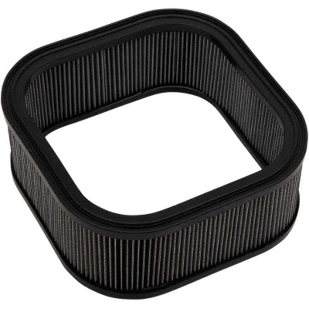 Drag Specialties, Drag Specialties Black Replacement Air Filter Cleaner Harley 02-17 VRod 29437-01