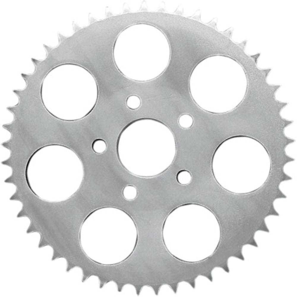 Drag Specialties, Drag Specialties Chrome 47 Tooth Dished Rear Wheel Sprocket Harley Big Twin 73+