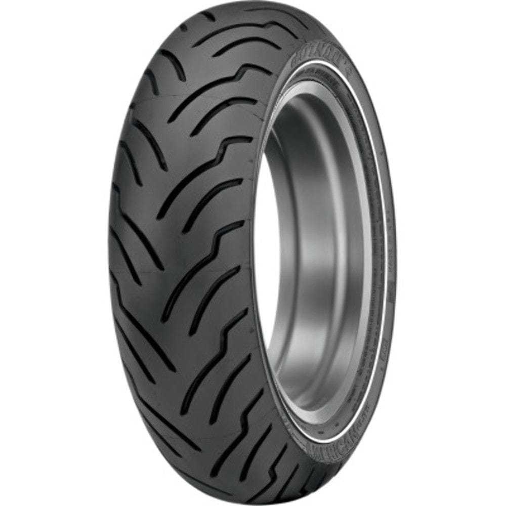 Dunlop, Dunlop American Elite 180/65-16 81H Narrow Whitewall Rear Tire Harley Touring