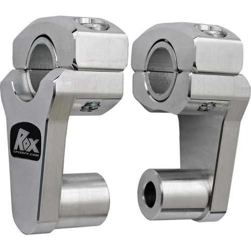 Western Powersports Drop Ship, Elite Series Pivot Handlebar Riser 2" (Natural) by Rox Speed FX