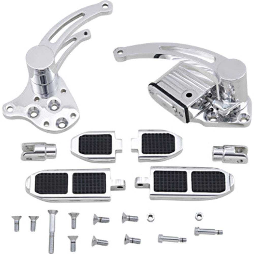 GMA Engineering, GMA Polished Billet Forward Foot Controls Master Cylinder Harley 86-99 Softail