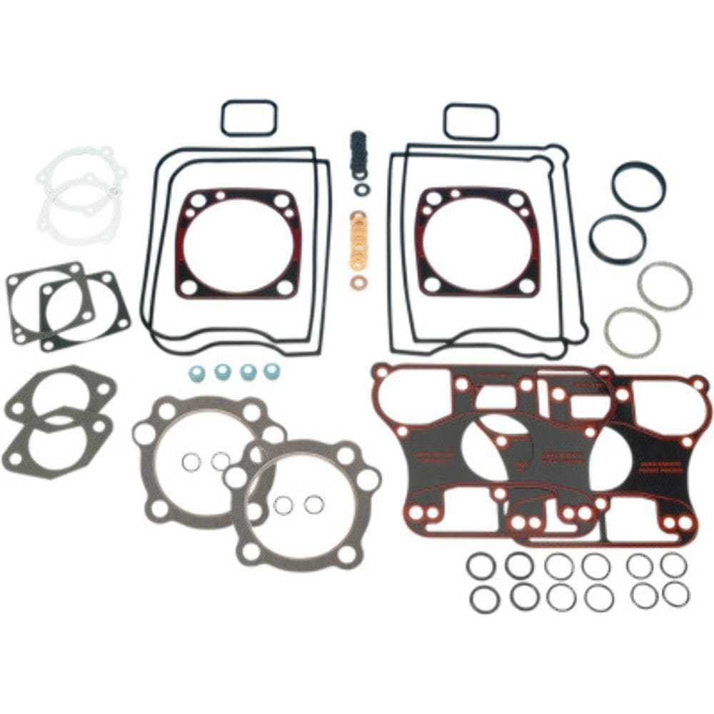 James Gasket, Genuine James Gasket Top End Rubber Gasket Seal Kit 84-91 Harley Evo Big Twin