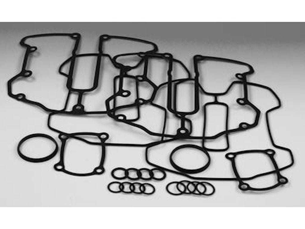 James Gasket, Genuine James Rocker Cover Gaskets Kit 17+ Harley Touring Softail M8 17030-17