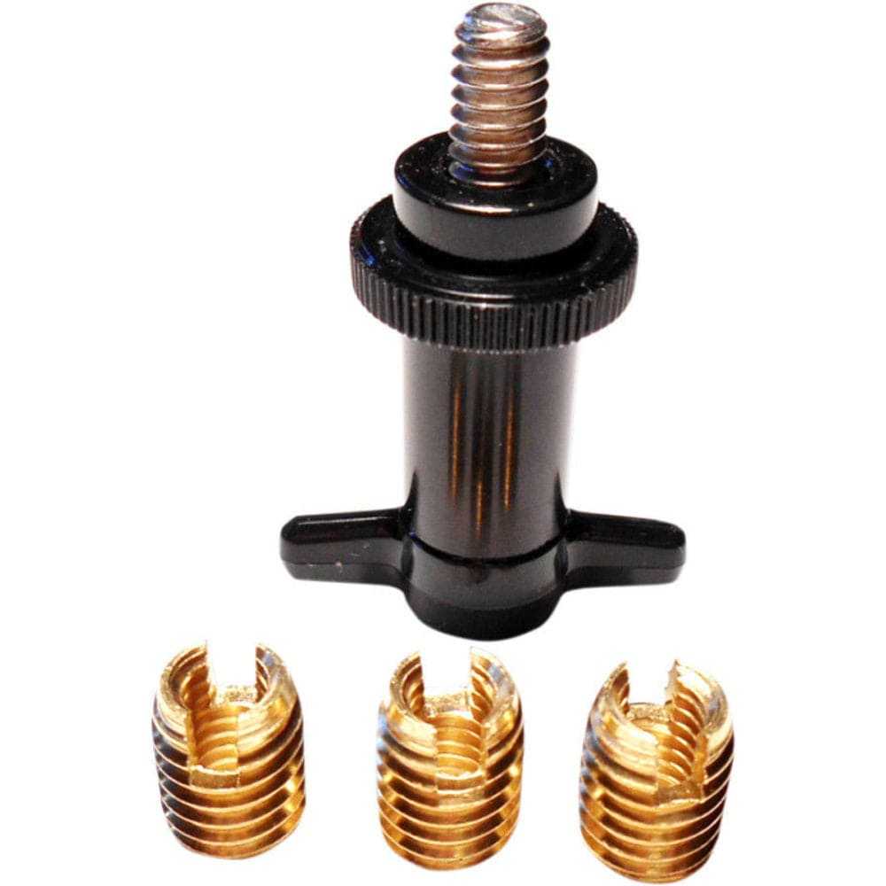 Hardbagger, HardBagger Threaded Brass Batwing Fairing Insert Repair Kit 06-13 Harley Touring