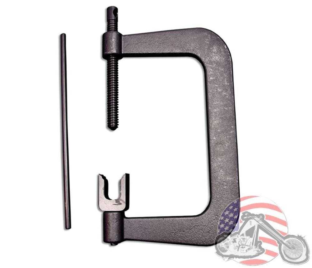 V-Twin Manufacturing, Heavy Duty Metal Valve Spring Compressor Tool Harley Big Twin Sportster EVO XL