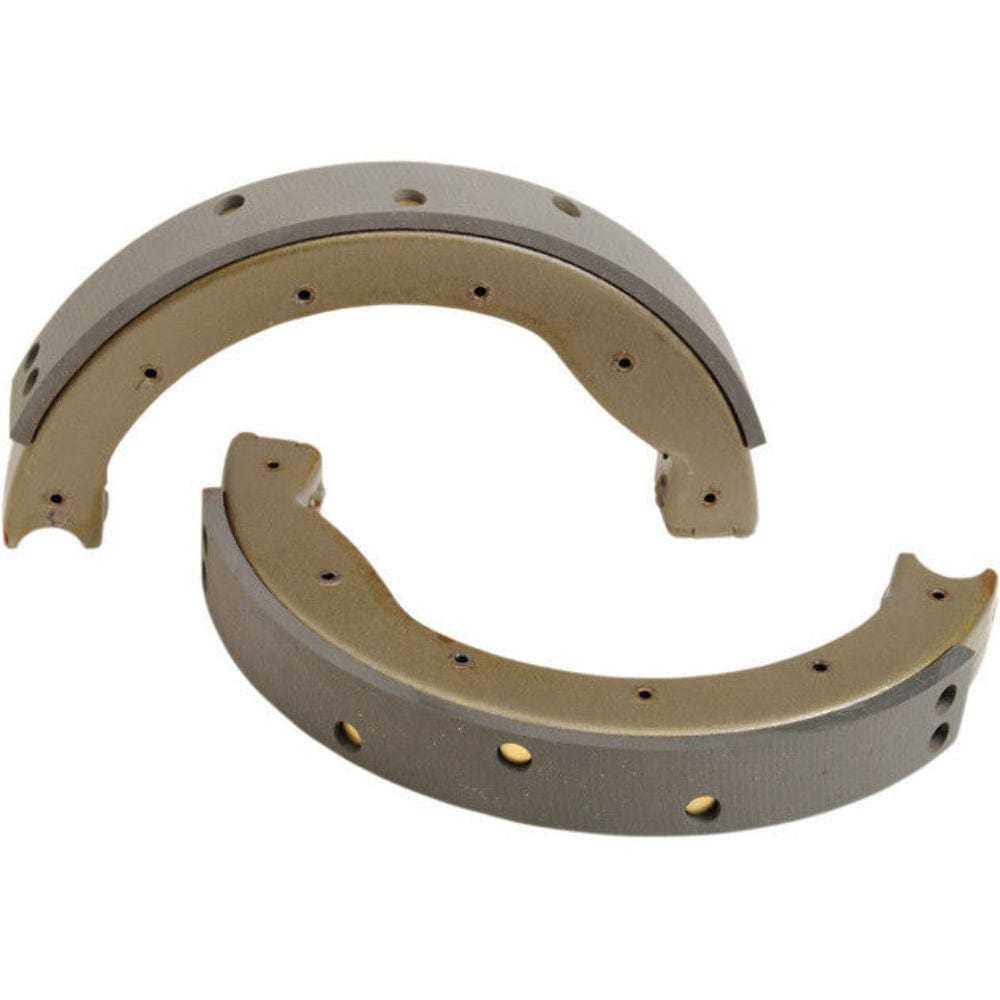 Drag Specialities, High Quality Front FLH Rear Ironhead Replacement Brake Shoes Harley Sportster KH