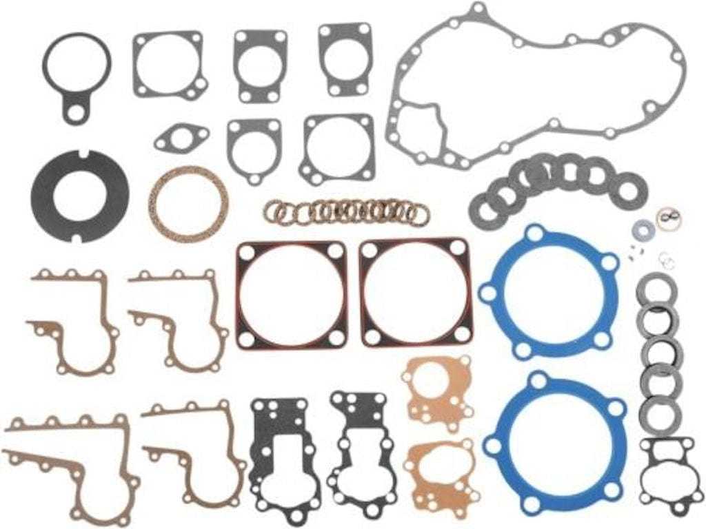 James Gasket, James Complete Engine Copper Head Gaskets Kit 1936-1947 Harley Knucklehead EL FL