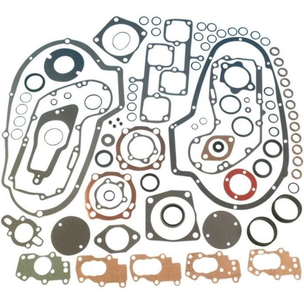 James Gasket, James Complete Engine Gasket Rebuild Kit Set Harley Late Ironhead Sportster 1000