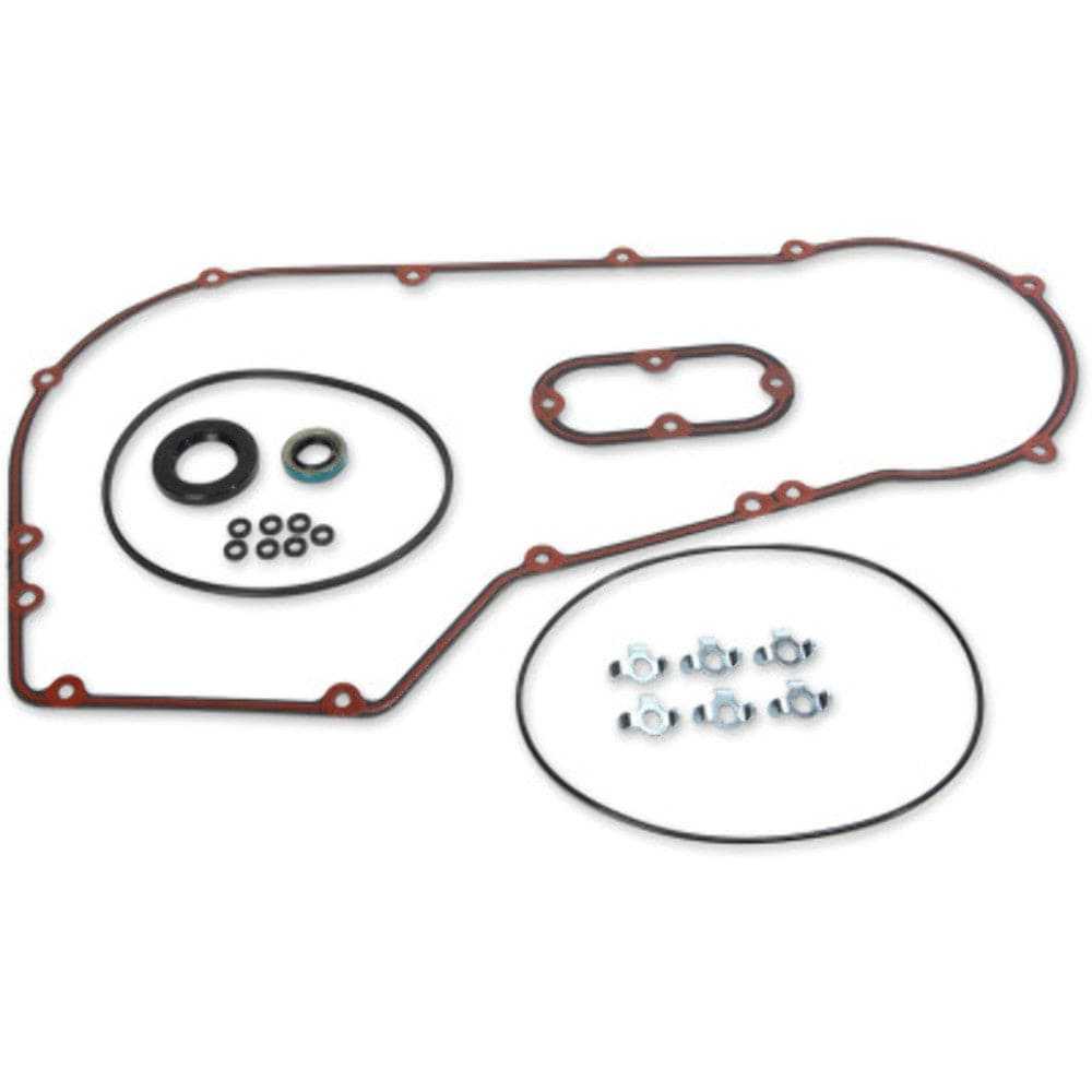 James Gasket, James Primary Cover Foamet Gasket Seal O-Ring Kit Harley 89-93 Softail Dyna FXD