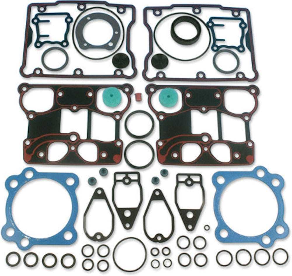 James Gasket, James Top-End Motor Engine Gasket Set Kit 05-17 Harley Softail Dyna Touring