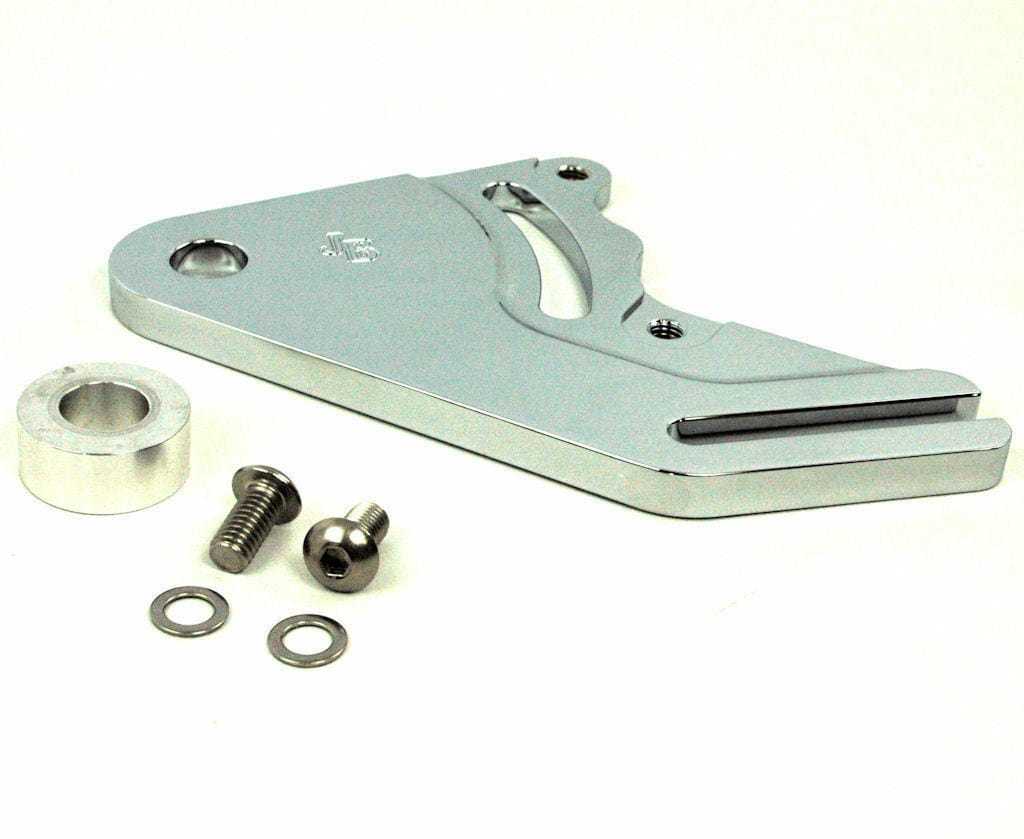 Jay Brake, Jaybrake Rear Chrome Brake Caliper Bracket Harley 87-99 Softail Chopper Rigid