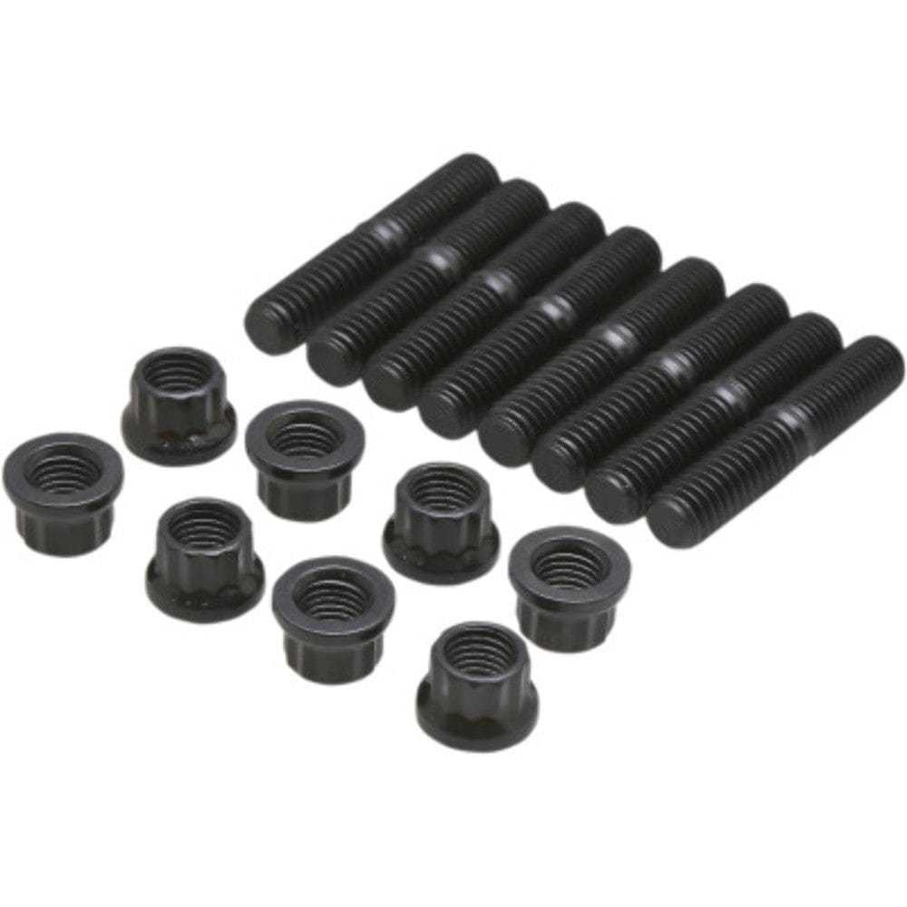 Kibblewhite, Kibblewhite Rocker Arm Shaft Stud Nut Bolt Kit Black M-Eight M8 Harley 2017-2020