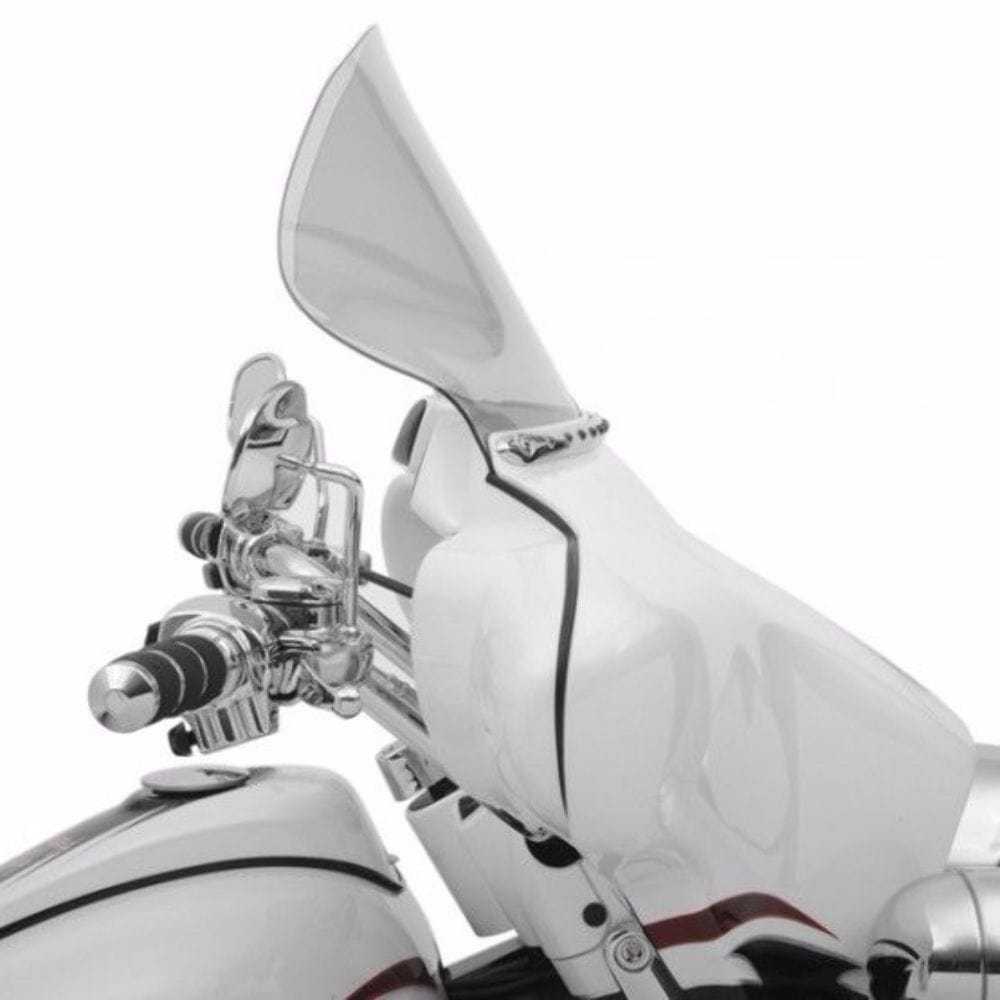 Klock Werks, Klock Werks 11.5" Light Tint Flare Windshield Batwing Bagger Harley Glide 96-13