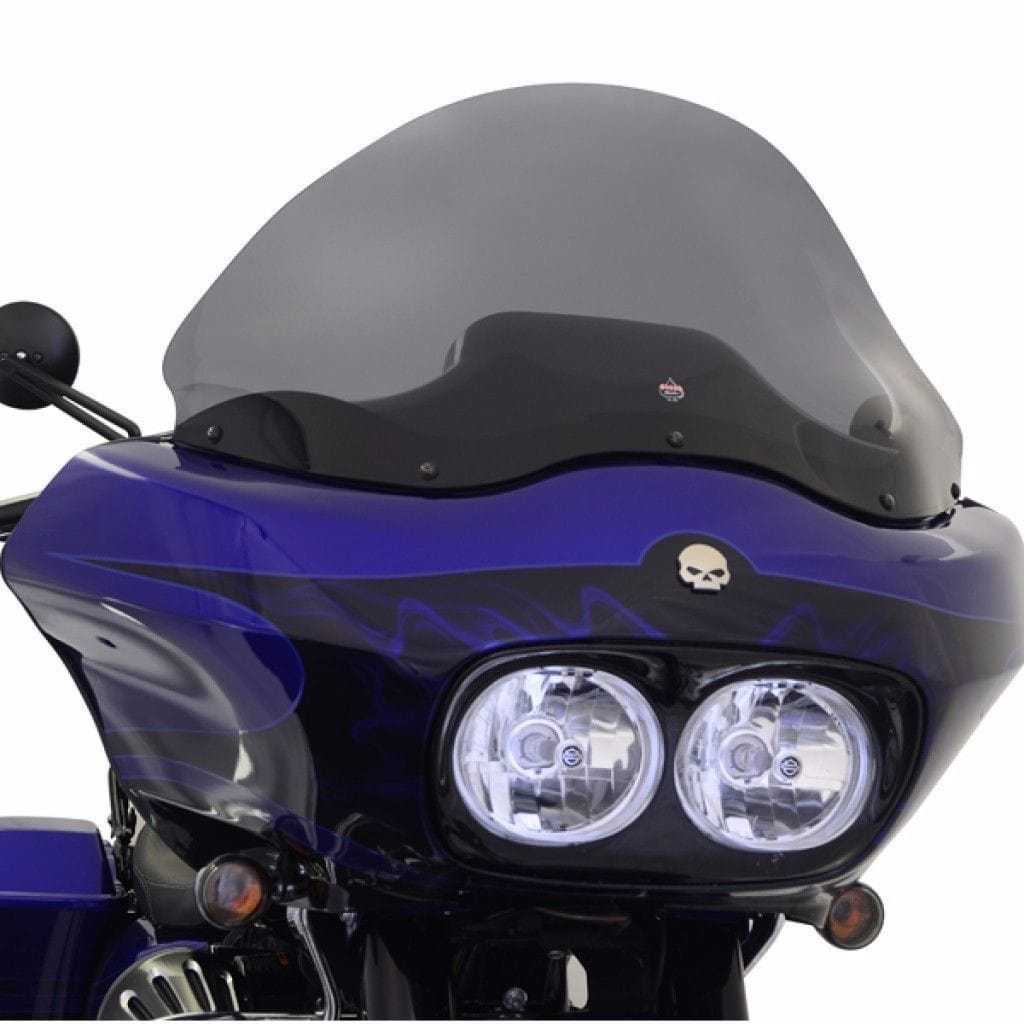 Klock Werks, Klock Werks 14" Dark Smoke Flare Windshield Harley Road Glide Bagger FLTR 2013